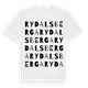 Rydalsberga ordlek t-shirt