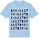 Blue Soul t-shirt med Ryfallet ordlek t-shirt