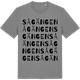 Mid Heather Gray t-shirt med Sågängen ordlek t-shirt