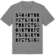 Mid Heather Gray t-shirt med Sågartorpet ordlek t-shirt