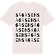 Vintage White t-shirt med Sågåsen ordlek t-shirt