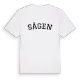 Sågen böjd t-shirt