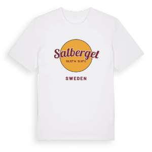 Salberget cirkel t-shirt – ekologisk bomull t-shirt från PinShirt