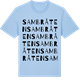 Blue Soul t-shirt med Sambråten ordlek t-shirt