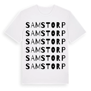 Samstorp ordlek t-shirt – ekologisk bomull t-shirt från PinShirt