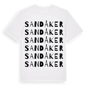 Sandåker ordlek t-shirt – ekologisk bomull t-shirt från PinShirt
