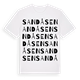 Sandåsen ordlek t-shirt