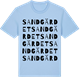 Blue Soul t-shirt med Sandgärdet ordlek t-shirt