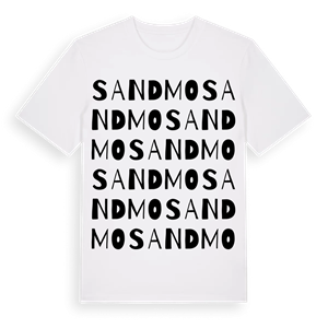 Sandmo ordlek t-shirt – ekologisk bomull t-shirt från Pinshirt