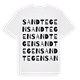Sandtegen ordlek t-shirt
