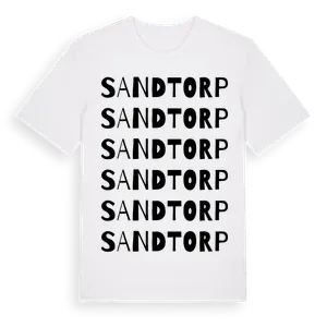 Sandtorp ordlek t-shirt – ekologisk bomull t-shirt från Pinshirt