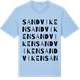 Blue Soul t-shirt med Sandviken ordlek t-shirt