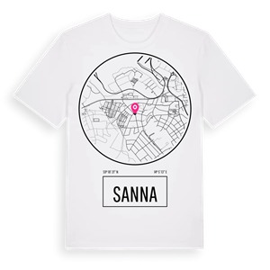 Sanna t-shirt – ekologisk bomull t-shirt från PinShirt