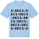 Blue Soul t-shirt med Sanne ordlek t-shirt
