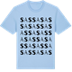 Blue Soul t-shirt med Sassa ordlek t-shirt