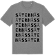 Mid Heather Gray t-shirt med Säternäs ordlek t-shirt