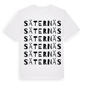 Säternäs ordlek t-shirt – ekologisk bomull t-shirt från PinShirt