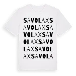 Savolax ordlek t-shirt – ekologisk bomull t-shirt från Pinshirt