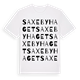 Saxebyhaget ordlek t-shirt