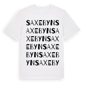 Saxebyn ordlek t-shirt – ekologisk bomull t-shirt från Pinshirt