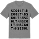 Mid Heather Gray t-shirt med Segoltan ordlek t-shirt