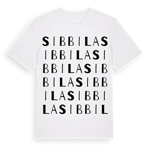 Sibbila ordlek t-shirt – ekologisk bomull t-shirt från PinShirt