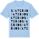 Blue Soul t-shirt med Sikterud ordlek t-shirt