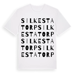 Silkestatorp ordlek t-shirt – ekologisk bomull t-shirt från PinShirt