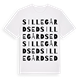 Sillegårdsed ordlek t-shirt