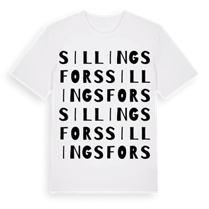 Sillingsfors ordlek t-shirt – ekologisk bomull t-shirt från PinShirt