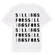 Sillingsfors ordlek t-shirt