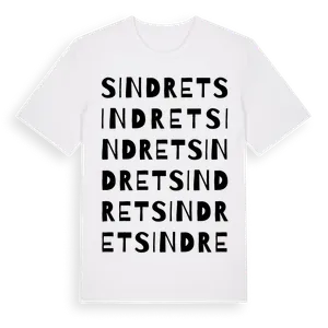 Sindret ordlek t-shirt – ekologisk bomull t-shirt från Pinshirt