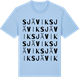 Blue Soul t-shirt med Sjävik ordlek t-shirt