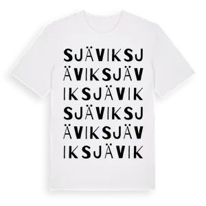 Sjävik ordlek t-shirt – ekologisk bomull t-shirt från Pinshirt