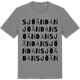 Mid Heather Gray t-shirt med Sjöändan ordlek t-shirt