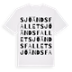 Sjöändsfallet ordlek t-shirt