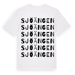 Sjöängen ordlek t-shirt – ekologisk bomull t-shirt från PinShirt