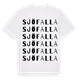 Sjöfalla ordlek t-shirt