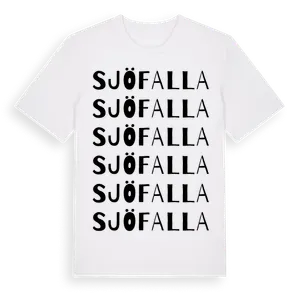 Sjöfalla ordlek t-shirt – ekologisk bomull t-shirt från Pinshirt
