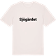 Vintage White t-shirt med Sjögärdet fetstil t-shirt