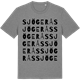 Mid Heather Gray t-shirt med Sjögerås ordlek t-shirt