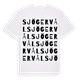 Sjögervål ordlek t-shirt