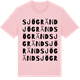 Pink Cotton t-shirt med Sjögränd ordlek t-shirt