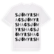 Sjömyrshag ordlek t-shirt