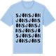 Blue Soul t-shirt med Sjön ordlek t-shirt