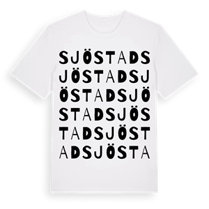 Sjöstad ordlek t-shirt – ekologisk bomull t-shirt från PinShirt