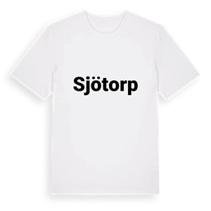 Sjötorp fetstil t-shirt – ekologisk bomull t-shirt från PinShirt