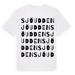Sjöudden ordlek t-shirt – ekologisk bomull t-shirt från Pinshirt
