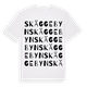 Skäggebyn ordlek t-shirt