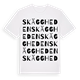 Skäggheden ordlek t-shirt